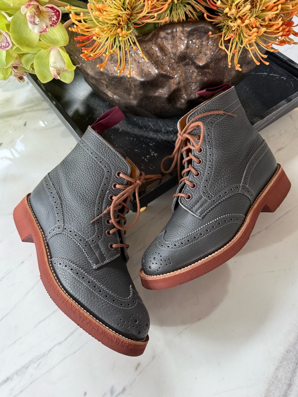 Tricker’s brogue women’s boots excellent condition - Picture 16 of 16